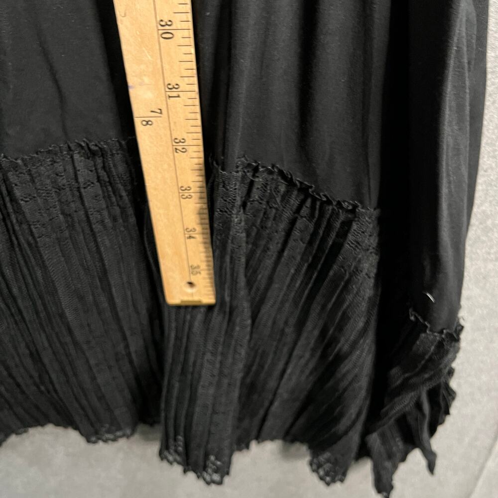 LOGO by Lori Goldstein Regular Rayon 230 Dress with Broomstick Black, Medium - Picture 7 of 9